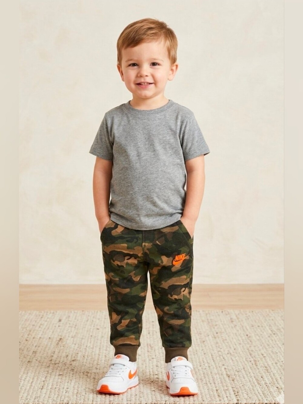Nike Toddler Boys Camo Jogger Sweatpants Size 2T